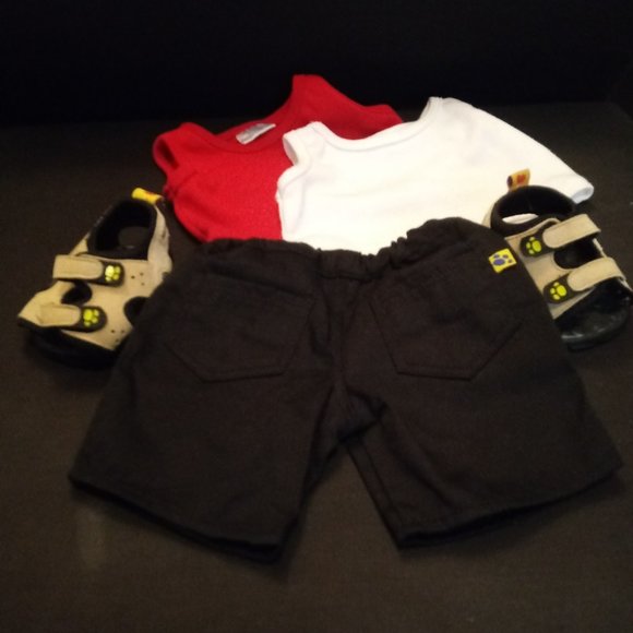 Black Build a Bear Bear - Picture 3 of 8